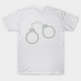 Diamond handcuffs (version 2) T-Shirt